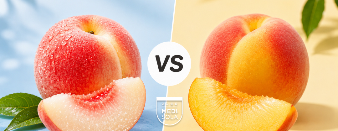 딱복 vs 물복, 다이어트에 진짜 좋은 복숭아는?