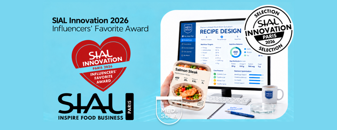 메디쏠라 RD, SIAL Innovation 2026에서 “Influence Favourite Award” 특별상 수상